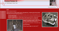 Desktop Screenshot of americanprecision3d.com